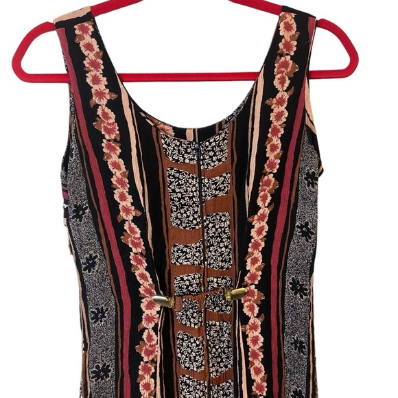 Vintage Timing Sleeveless Long Maxi Dress Medium - Picture 11 of 16